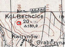 lokalizacja Bechcic