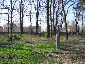 Cmentarz ewangelicki w Chechle.