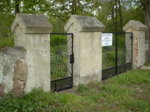 Cmentarz ewangelicki w Glinniku.