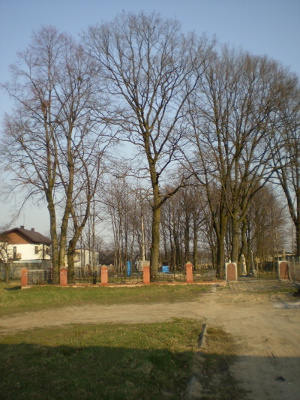 Cmentarz ewangelicki w Justynowie.