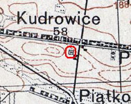 lokalizacja Kudrowic