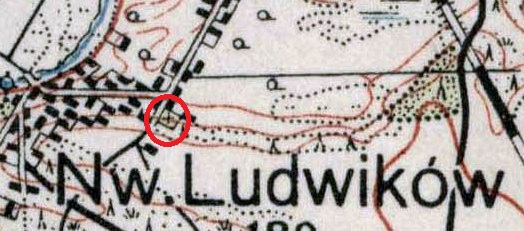 lokalizacja cmentarza Ludwików