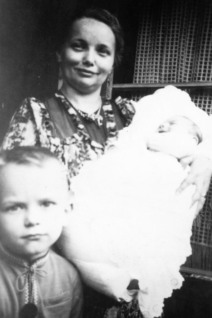 Margarete Bauermeister z synami 1943