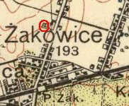 lokalizacja Żakowic